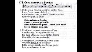 Conheça o novo site central ccb, com muitas fotos, hinos e informações úteis para toda irmandade Hinos Ccb 457 E 478 Hinario 5 Youtube