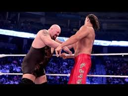 The Great Khali Vs Big Show Smackdown July 13 2012 Youtube There might also be business suit, tennis racket, tennis racquet, sign, poster, text, and chalkboard. the great khali vs big show smackdown july 13 2012