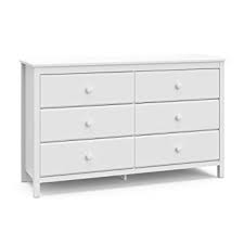 4.4 out of 5 stars. Amazon Com Storkcaft Alpine 6 Drawer Dresser White Stylish Storage Dresser Chest For Bedroom 6 Spacious Drawers With Handles Coordinates With Any Kids Bedroom Or Baby Nursery Baby