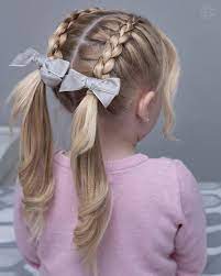 Modern Hairstyles Pretty Hairstyles For Little Girls Easy Hairstyles For 5 Y Kids Hairstyles Kids Hairstyles Girls Girls Braids