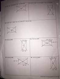 Teacher's checklist ξ is the student's writing in paragraphs? Solved Unit 7 Polygons Quadrilaterals Name Id Homewor Chegg Com