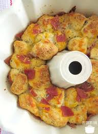 Carefully remove from pan, and place top side up on serving platter. Pizza Pull Apart Bread Video The Country Cook