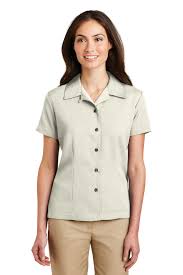 Port Authority Ladies Easy Care Camp Shirt | Product | Port Authority