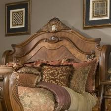 Cortina Solid Wood Sleigh Bed Wood Bed Design Bedroom Sets Bedroom Styles