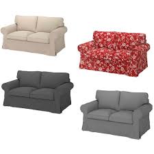 Series we are washing an ikea ektorp sofa cover that's been heavily soiled by juice, paint, food stains, and cat. Ikea Ektorp Cover Two Seat Sofa Shopee Malaysia