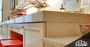 a guide to recycled glass countertops
