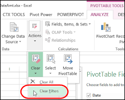 Check specified option, and click to select data range you want to filter, then click a line in the first relationship in group section to specify. Clear Excel Filters With A Single Click Contextures Blog