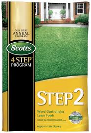 Apply the scotts turf builder to the lawn using a spreader. Scotts Step 2 Weed Control Plus Lawn Fertilizer Lawn Care Scotts