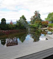 Pallet wood walkway 2 years later. Wooden Walkway Scenic Pond Picture Of Ikeda Japanese Garden Penticton Tripadvisor