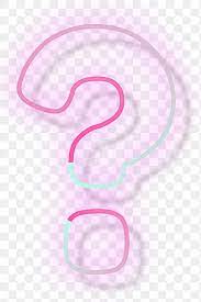 Pink Neon Glow Question Mark Symbol Png Font Typography Free Image By Rawpixel Com Wan Neon Png Question Mark Symbol Question Mark