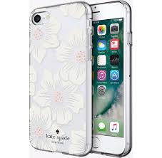 Kate Spade Iphone 7 Iphone 8 4 7 Case Hollyhock Floral Clear Iphone Kate Spade Iphone Iphone Case Protective