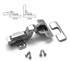 Full overlay hinge, half overlay hinge. Doors Door Hardware 1 3 8 Half Overlay Kitchen Cabinet Door Hinge Plate Screws Gtv 35mm Home Garden Mod Ng