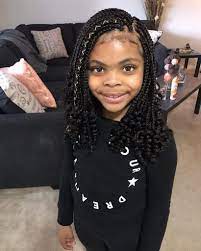 The 11 cutest box braids for kids right now. Cute Box Braids Hairstyles You Will Love New Natural Hairstyles Cute Box Braids Hairstyles Braided Hairstyles For Black Women Cute Box Braids