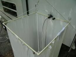 Dyi How To Build An Rv Outdoor Shower Stall Outdoor Shower Enclosure Shower Stall Outdoor Shower