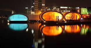 Winter Badeschiff Arena Berlin Berlin Swimming Pools Sydney Opera House