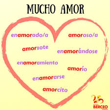Mucho Amor Palabras En Espanol Con Amor Palabras En Espanol Imagenes De Palabras Aprender Espanol