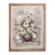 Fiori bianchi di primavera lilla in un vaso blu. Quadro Pannello Vaso Con Fiori Bianchi 278dh 15 Gioie D Oro Gioielleria