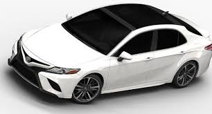 2018 Toyota Camry Interior 3d Model 1147605 Turbosquid In 2020 Camry Toyota Camry Toyota