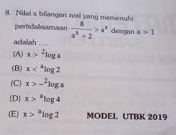 Tentukan nilai x yang memenuhi persamaan nilai mutlak di bawah ini. Nilai X Bilangan Real Yang Memenuhi Pertidaksamaan Tex Frac 8 A X 2 Gt A X Brainly Co Id