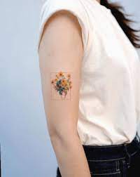 Tattoo Back Of Arm Sunflower Tattoosnob Blackart Tattoo Tattoos Sunflower Tattoos Sleeve Tattoos
