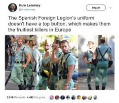 Maybe you would like to learn more about one of these? Is There Anything More Gay Than The Spanish Legion Gayles Tv Lgtb Television