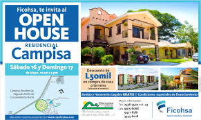 Te Invitamos Al Gran Open House En Campisa Residencial Con Banco Ficohsa House Styles Mansions House