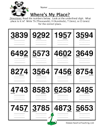 Place Value Worksheets Have Fun Teaching Place Value Worksheets 2nd Grade Math Worksheets 2nd Grade Worksheets
