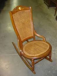 Victorian Nursing Rocker Walnut Frame With Caning 579384 Caning Antique Chairs Rocking Chair