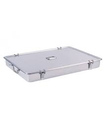 Le couvercle est proposé à la vente séparément. Plat A Gratin Inox Avec Couvercle 19 2 Litres