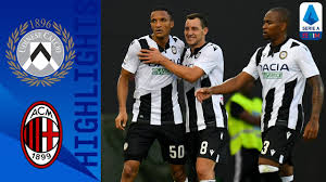 Udinese is playing next match on 13 aug 2021 against ascoli in coppa italia.when the match starts, you will be able to follow udinese v ascoli live score, standings, minute by minute updated live results and match statistics.we may have video highlights with goals and news for some udinese matches. Udinese 1 0 Milan Becao Scores Debut Goal As Udinese Beat Milan Serie A Youtube