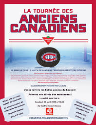 Dimanche a 12pm les stars affrontent les canadiens ! La Tournee Des Anciens Canadiens S Arrete A Drummondville La Nouvelle Union Et L Avenir De L Erable