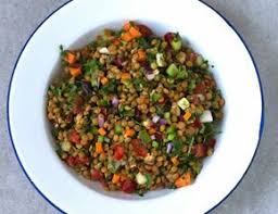 Salade De Lentilles Recette Ww Recette W Watchers 0 Sp Recette Salade Lentilles Salade De Lentilles Recette Ww