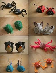 что можно сделать из скорлупы грецкого ореха своими руками Podelki Iz Greckih Orehov Podelki Na Temu Nasekomyh Osennie Podelki Letnie Podelki