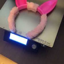 If the bunny ears are attached to a hairband, add fake animal ears. Download Free Stl File Bunny Ears For Headband 3d Printer Model Cults