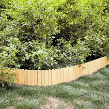 Floranica Flexibeler Beetzaun 203 Cm Kurzbar Aus Holz Als Steckzaun Rollborder Beeteinfassung Kanteneinfass In 2020 Beeteinfassung Rasenkanten Beeteinfassung Holz