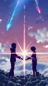 Your Name Anime Wallpaper Phone Mitsuha miyamizu and taki tachibana smartphone wallpapers. your name anime wallpaper phone
