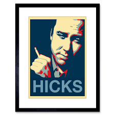 Amazon.com: The Art Stop Painting Comedy Hero William Melvin Bill Hicks  Framed Print: Posters & Prints