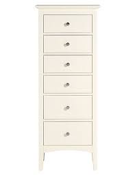 Adjust the filters above to narrow your results! Hastings Ivory Tall 6 Drawer Chest M S Tall Boys Tall Boy Drawers Drawers
