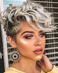 Pixies with shaved sides and longer hair work very well for curly hair, as it makes a light structure and creates a great contrast. 63 Short Haircuts For Women To Copy In 2021 Stayglam