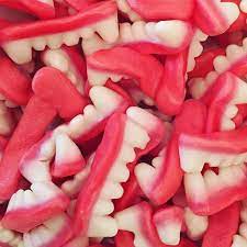 Janice Peacock On Instagram Gummy Teeth Candies They Taste Like Strawberry Yummy But Creepy Candy Teeth