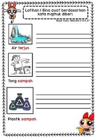 1) terdiri atas beberapa bagian yang merupakan kesatuan contoh: Kata Majmuk Koleksi Bahan Upsr Facebook