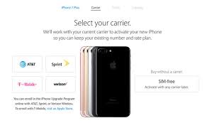 Tu operador puede bloquear tu iphone. Apple Starts Sales Of Sim Free Iphone 7 7 Plus Handsets In Us Appleinsider
