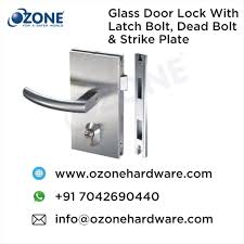The strike is installed on the door frame and contains a hole that catches the latch or bolt that extends from the lock. Pin On Glass Door Handles Locks Hinges