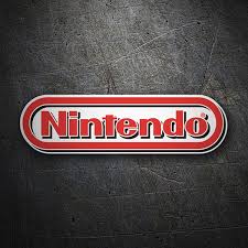 Logo de empresas de videojuegos : Pegatina Nintendo Logo 3d Es Una De Las Mayores Empresas De Videojuegos Con Sede En Kioto Japon Su Principal Personaje Pegatinas Calcos Para Autos Nintendo