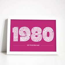 Birthday Gifts For Husband Who Has Everything Uk 40th Birthday Personalised Gift 1980 Print Uk Born In 1980 A4 Print Print Only By Happyblossomgifts On Ets In 2020 Personalized Birthday Gifts 40th Birthday Gifts
