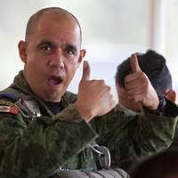 Master Sgt. Christopher Brest, with the 55th Sustainment