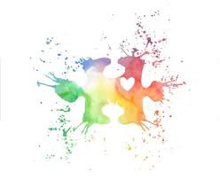 The puzzle piece is a logo that is generally used as a universal symbol of autism spectrum disorder. Autism Awareness Light Box Design Water Color Puzzle Piece By The Autism Knack