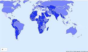 Europeus e temos em conta o mapa de risco, com o. Mapa Interativo Mostra Regras De Viagem Em 220 Paises Aviacao