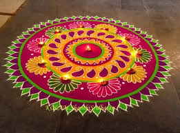 Round Rangoli Rangoli Designs Rangoli Designs Simple Diwali Rangoli Designs Flower