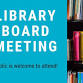 Monthly Library Board Meeting event in Wonewoc, WI